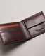 Ted Baker Embossed Corner Leather Bifold Coin Wallet