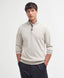 Barbour Cotton Half Zip Sweater-Knitwear-Barbour-Mist-S-Diffney Menswear