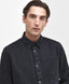 Barbour Washed Cotton Overshirt-Jackets-Barbour-Navy-S-Diffney Menswear