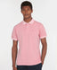 Barbour Washed Sports Polo Shirt-Tops-Barbour-Pink-M-Diffney Menswear