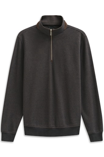 Bugatti Halfzip Knit - Brown
