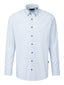 Bugatti Long-Sleeve Cotton Shirt-Casual shirts-Bugatti-Sky blue-M-Diffney Menswear