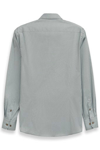 Bugatti Print Shirt - Green