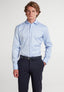 Eterna Slim Fit Blue Shirt