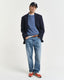 Gant Cotton Piqué Crew Neck Sweater