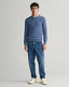 Gant Cotton Piqué Crew Neck Sweater