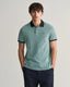 Gant Oxford Piqué Polo Shirt-Tops-Gant-Turquoise-M-Diffney Menswear