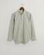 Gant Regular Fit Striped Cotton Linen Shirt-Casual shirts-Gant-Green-M-Diffney Menswear