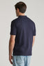 Gant Textured Striped Polo Shirt