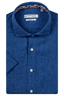 Giordano Front Short Sleeve Cutaway Soft Washed Linen Shirt