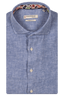 Giordano Front Short Sleeve Cutaway Soft Washed Linen Shirt