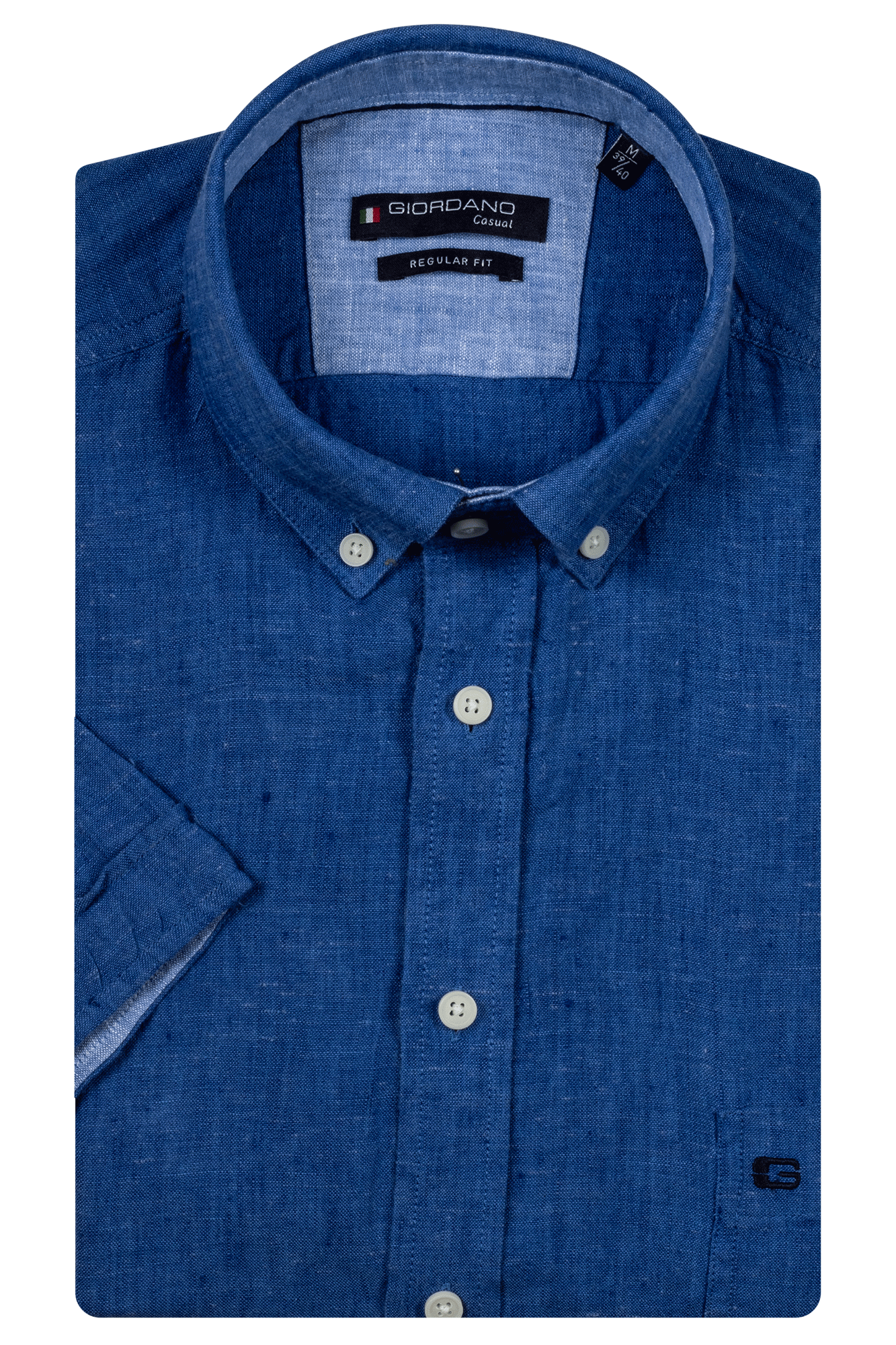 Giordano Short Sleeve Button Down Soft Washed Linen Shirt Diffney Menswear Giordano Short Sleeve Button Down Soft Washed Linen Shirt Diffney Menswear
