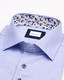 Marnelli Blue Houndstooth Shirt