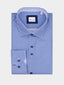 Marnelli Circle Print Cotton Shirt-Casual shirts-Marnelli-Blue-S-Diffney Menswear