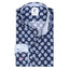R2 Floral Print Linen Shirt-Casual shirts-R2-Navy-38-Diffney Menswear