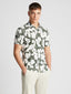 Remus Uomo Short Sleeve Floral Print Casual Shirt-Casual shirts-Remus Uomo-Green-S-Diffney Menswear