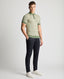 Remus Slim Fit Knitted Cotton Short-Sleeve Polo-Tops-Remus Uomo-Pink-S-Diffney Menswear