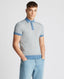 Remus Slim Fit Knitted Cotton Short-Sleeve Polo-Tops-Remus Uomo-Blue-S-Diffney Menswear