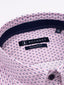 Rockbay Flower Striped Cotton Shirt-Casual shirts-Rockbay-Pink-S-Diffney Menswear