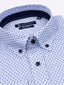 Rockbay Flower Striped Cotton Shirt-Casual shirts-Rockbay-Pink-S-Diffney Menswear