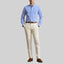 Ralph Lauren Custom Fit Striped Stretch Poplin Shirt