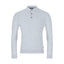 Remus Uomo Slim Fit Merino Wool-Blend Long Sleeve Knitted Polo - Stone