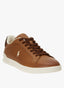 Ralph Lauren Smooth Leather Low Top Sneaker - Tan