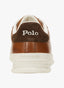 Ralph Lauren Smooth Leather Low Top Sneaker - Tan