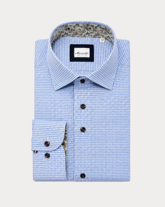 Marnelli Micro-Check Button-Down Shirt