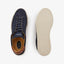Menswear Shoes - Eden Park Navy Leather Trainers