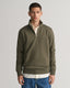 Gant Half-Zip Green Sweatshirt