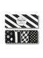 Happy Socks Classic Black & White Gift Set