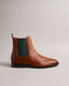 Menswear Shoes - Ted Baker Patterned Elastic Chelsea Boots