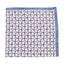 Amanda Christensen Circle & Dot Print Pocket Square-Pocket Squares-Amanda Christensen-Blue-One-Diffney Menswear