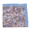Amanda Christensen Paisley Linen Pocket Square-Pocket Squares-Amanda Christensen-Sky Blue-One-Diffney Menswear