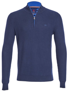 Andre Aran Cotton Half Zip Sweater