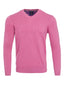 André Dingle V-Neck Knitwear-Knitwear-Andre-Pink-M-Diffney Menswear