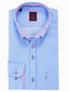 André Leeson Long Sleeve Shirt-Casual shirts-Andre-Blue-M-Diffney Menswear