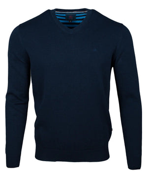 Andre Valencia Cotton V Neck Sweater