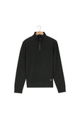 Baileys Sweatshirt 1/2 Zip Jacquard Fabric