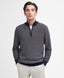 Barbour Dunstan Half Zip Jumper-Knitwear-Barbour-Navy-M-Diffney Menswear