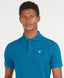 Barbour Tartan Pique Polo Shirt-Tops-Barbour-Blue-S-Diffney Menswear