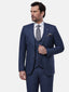 Benetti Borneo 3 Piece Suit-Suits-Benetti-Navy-34S-Diffney Menswear