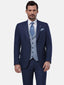 Benetti Oslo Contrast 3 Piece Suit-Suits-Benetti-Indigo-34R-Diffney Menswear