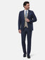 Benetti Oslo Contrast 3 Piece Suit-Suits-Benetti-Coffee-34R-Diffney Menswear