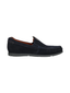 Bugatti Blue Leather Mocassin-Footwear-Bugatti-Navy-41-Diffney Menswear