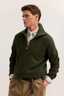 Bugatti Chunky Knit Half-Zip Sweater