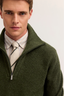 Bugatti Chunky Knit Half-Zip Sweater