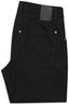 Black pants with a visible pocket on a white background