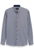 Bugatti Geo Print Shirt  - Blue